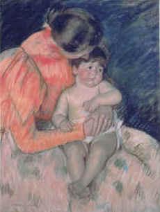 Mary Cassatt Mother and Child  gvv Germany oil painting art